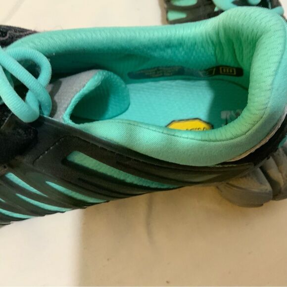 Vibram Five Fingers V-Train Cross Trainer Grey/Black/Aqua 18W6601 Wmn Size 7.5-8 - Picture 6 of 12